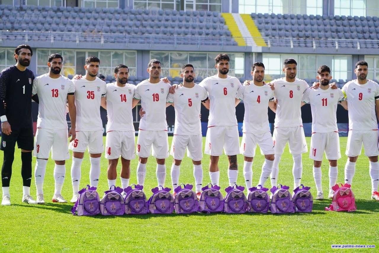 بالحقائب المدرسية،المنتخب الإيراني يستذكر مدرسة ميناب خلال مباراة ودية مع المنتخب النيجيري استعداداً لكأس العالم.